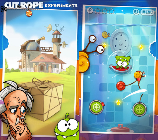 Cut the Rope Experiments  Play Online Free Browser Games