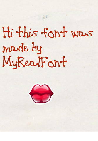 MyRealFont App