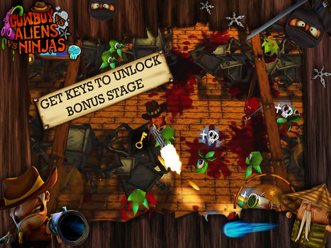 Cowboys Vs Ninjas Vs Aliens App