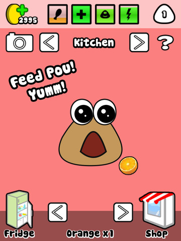 Pou reminiscing on when things were simpler :/ #pou #real