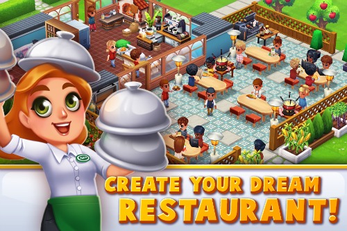 restaurant town game app