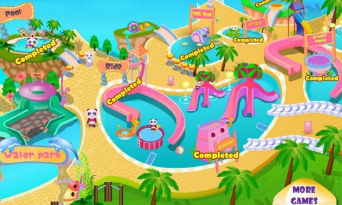 Fun Pet Waterpark Aqua World Game