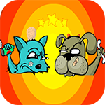 Cat Vs Dog War Icon