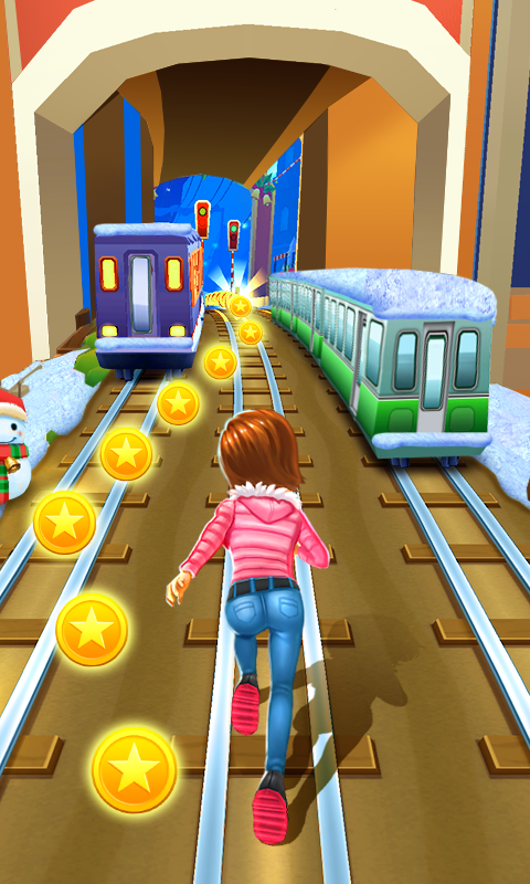 Subway Princess Runner App