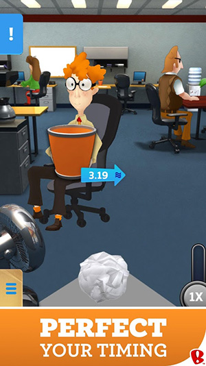 Paper Toss Boss App