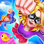 Superhero Girl Prom Clash Icon