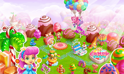 Sweet Candy Farm App