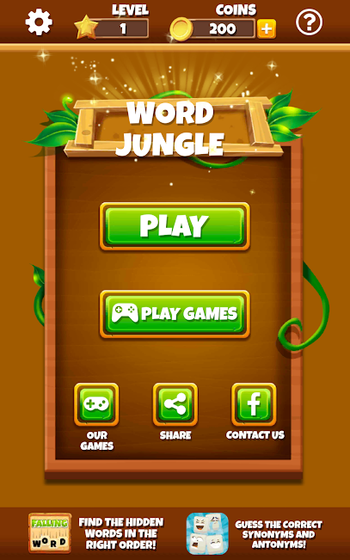 Word Jungle App