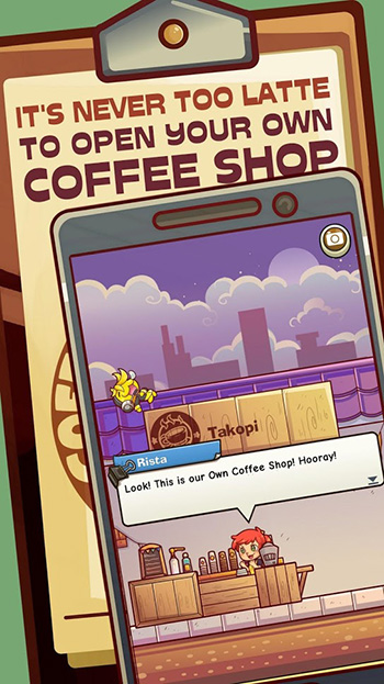 Own Coffee Shop Idle Game App