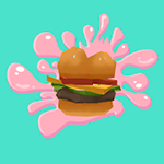 Burger Splat VR Icon