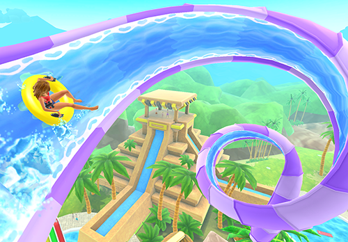 Uphill Rush Water Park Racing for Switch