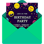 Invitation Card Maker Icon