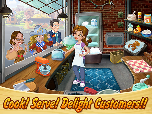 kitchen scramble cooking game