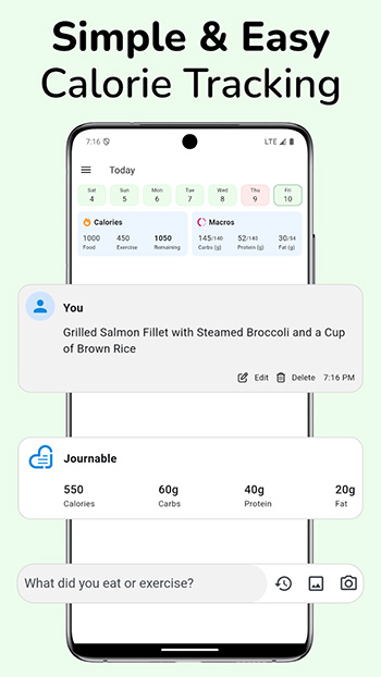 Journable AI Calorie App
