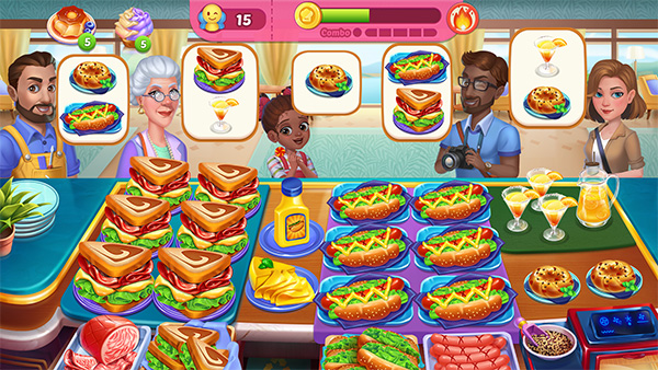 Delicious Island Cooking game App