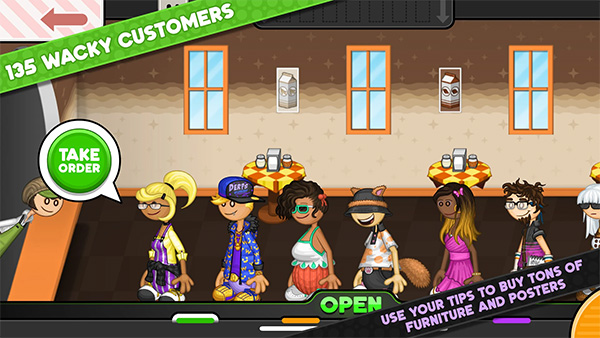 Papa's Mocharia To Go App