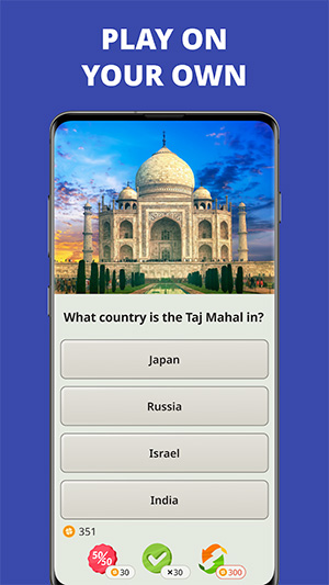 QuizzLand. Quiz & Trivia game App