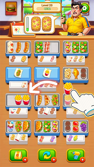 Grill Sort - Food Sort Games App