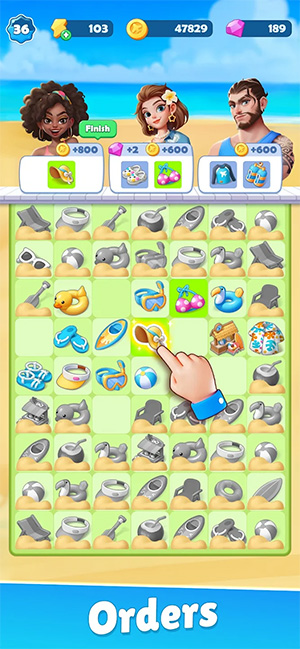 Tasty Travels Merge Game App