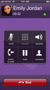 how much data for voice call viber