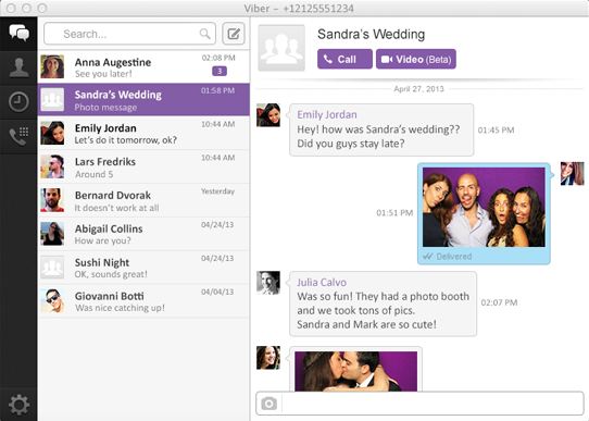 viber desktop web