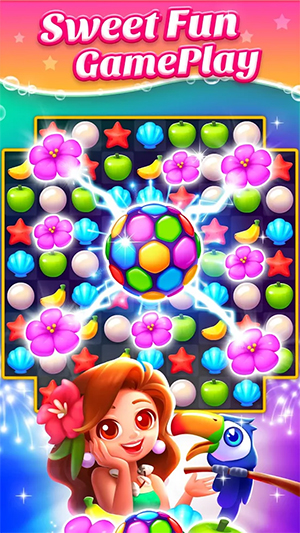 Island Crush - Match 3 Puzzle App