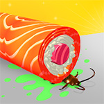 Sushi Roll 3D Icon