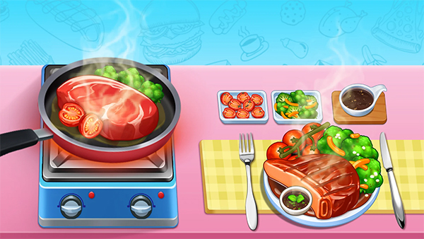 Crazy Chef Cooking Restaurant App