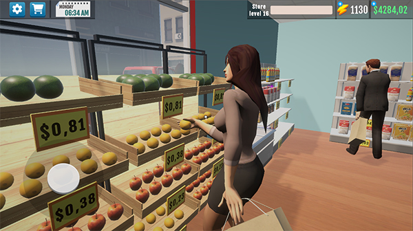 Supermarket Manager Simulator App