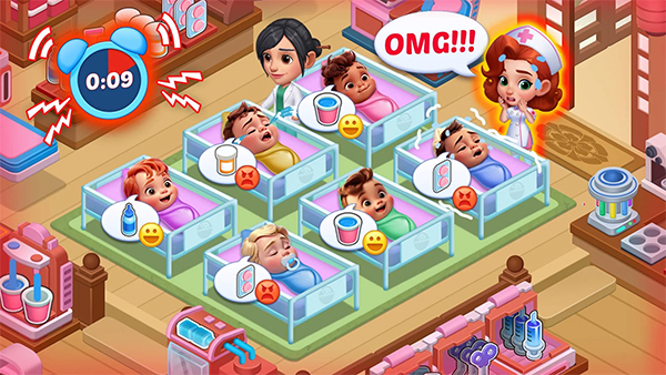 Hospital Frenzy Clinic Game App