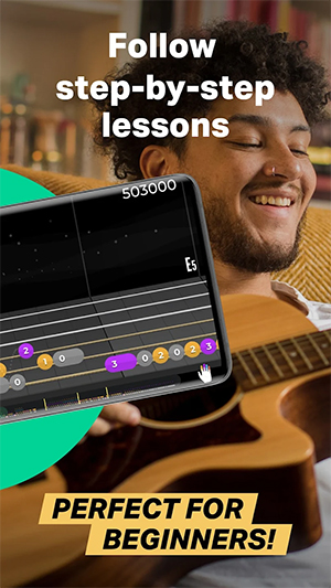 Yousician Learn Guitar & Bass App