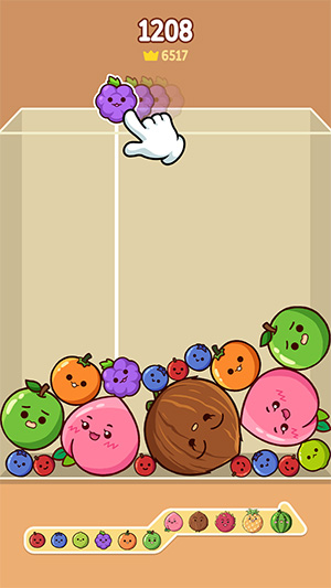 Fruit Merge Juicy Drop Game App