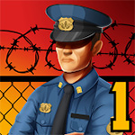 Black Border Patrol Simulator Icon