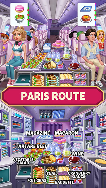 Cooking Go Airplane Game App