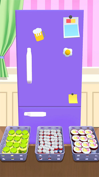 Fill Up Fridge Organizing Game App