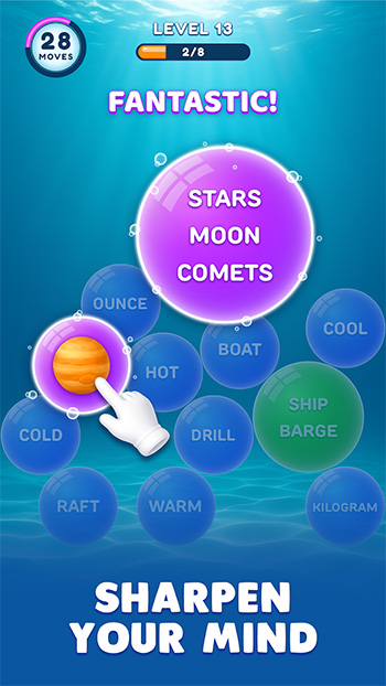 Bubble Word Jam App