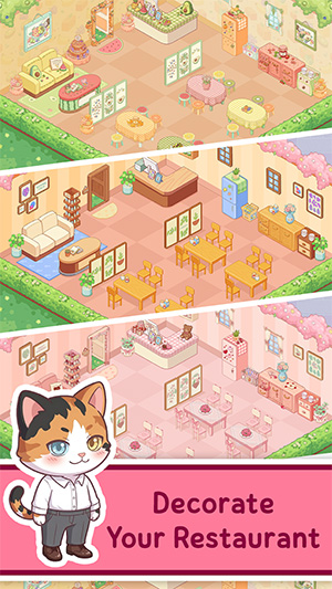 Cooking Sort - Cozy Cat Dimsum App