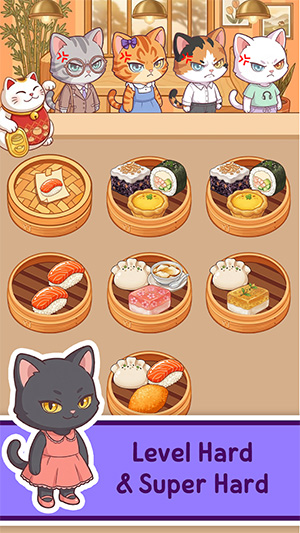 Cooking Sort - Cozy Cat Dimsum Review