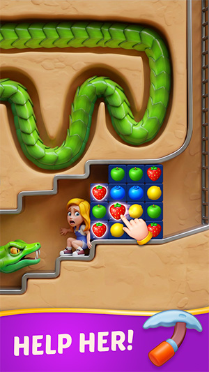 Fruit Diary - Merge & Match 3 App