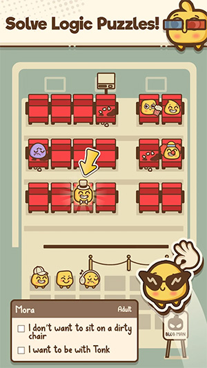 Where's My Seat Logic Puzzles App